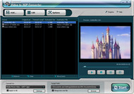 Daniusoft Video to 3GP Converter screenshot